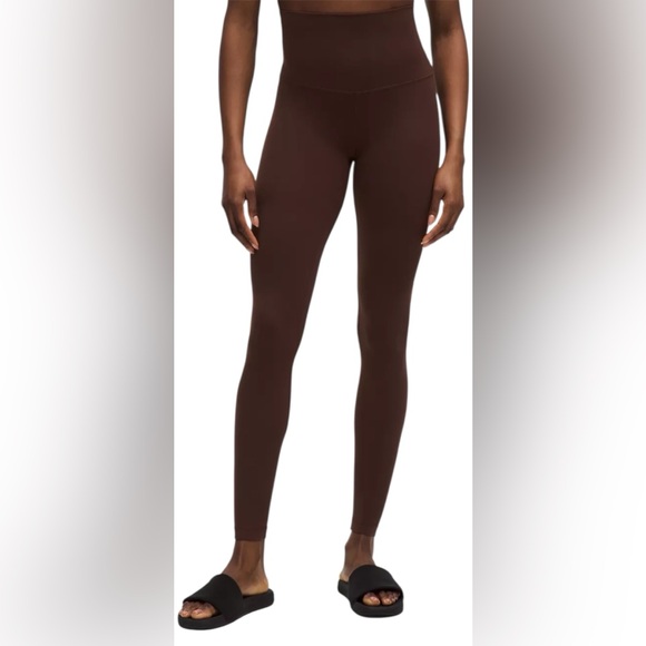 lululemon Align Super-High-Rise Pant 28" Size 0- Lava Cake - Picture 1 of 7